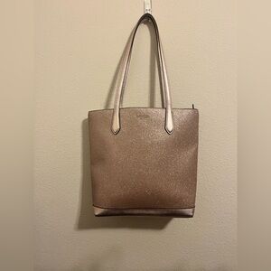 Kate Spade New York Tinsel Glitter Fabric Shoulder Tote Bag